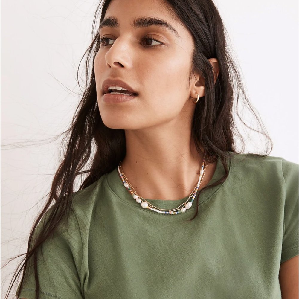 MADEWELL Northside Vintage Tee in Fern Gully
